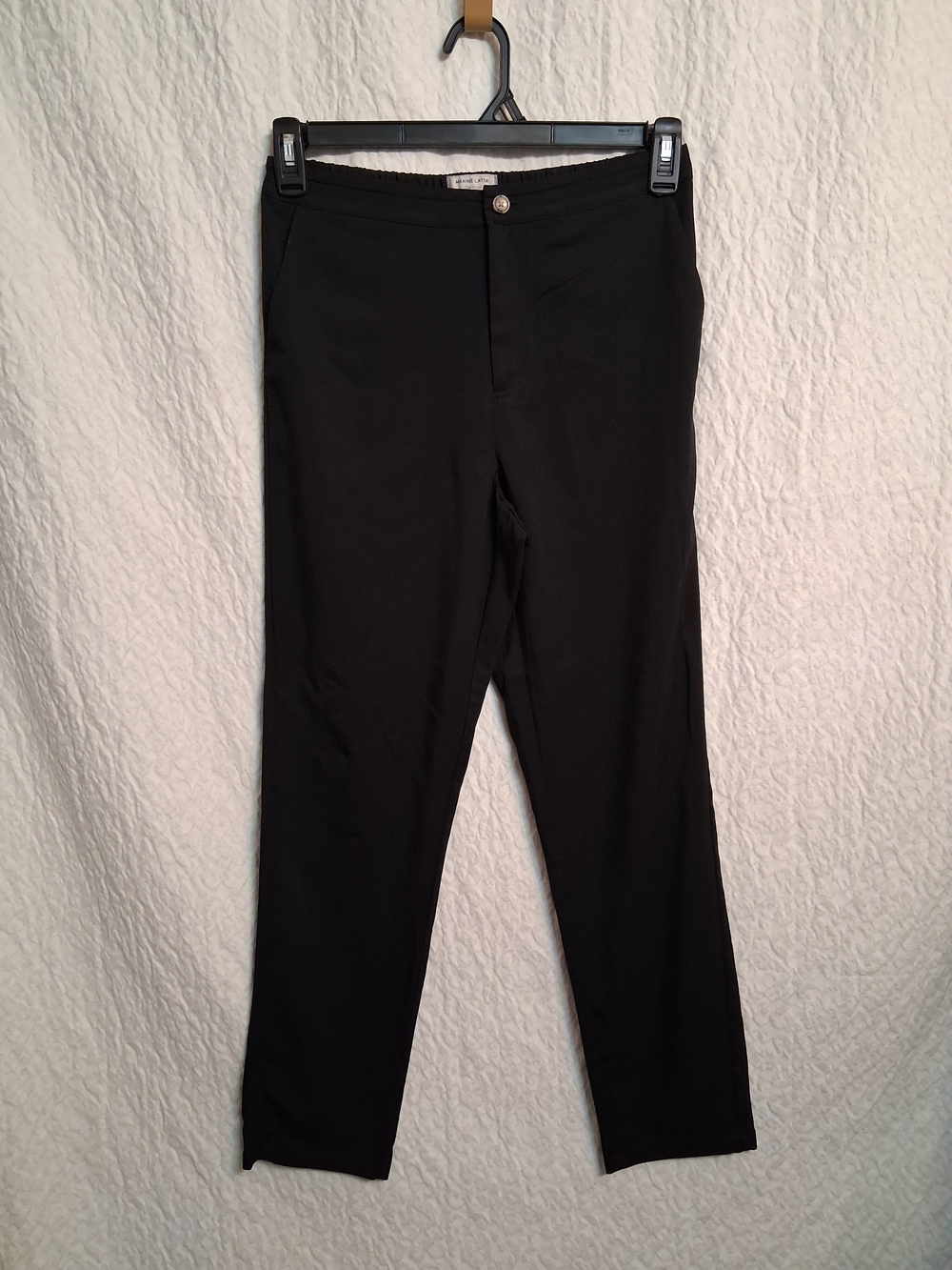 Marine Layer Black Slim Dress Pants